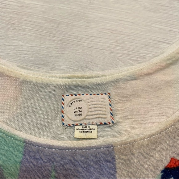 Postmark Anthropologie Lantana Fit Flare Pockets Dress Multicolor Womens Size 2 - Picture 7 of 12